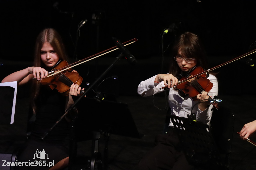Fotorelacja: Koncert  Jesienny Szkoły Muzycznej w MOK Zawiercie