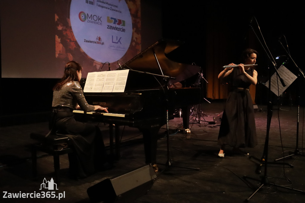 Fotorelacja: Koncert  Jesienny Szkoły Muzycznej w MOK Zawiercie