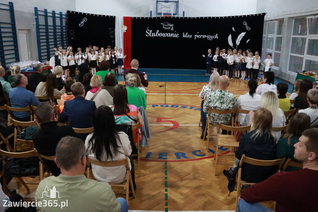 Fotorelacja: Ślubowania Pierwszoklasistów w Szkole Podstawowej nr5 w Zawierciu