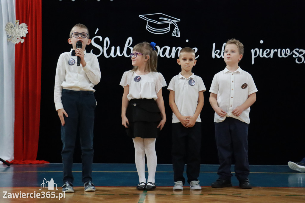 Fotorelacja: Ślubowania Pierwszoklasistów w Szkole Podstawowej nr5 w Zawierciu