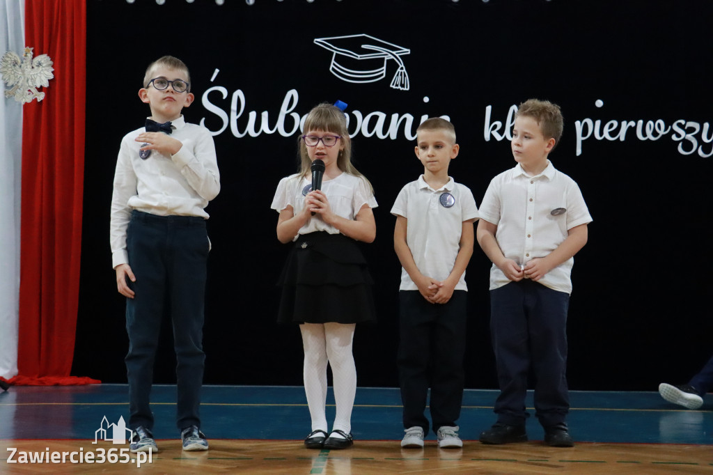 Fotorelacja: Ślubowania Pierwszoklasistów w Szkole Podstawowej nr5 w Zawierciu