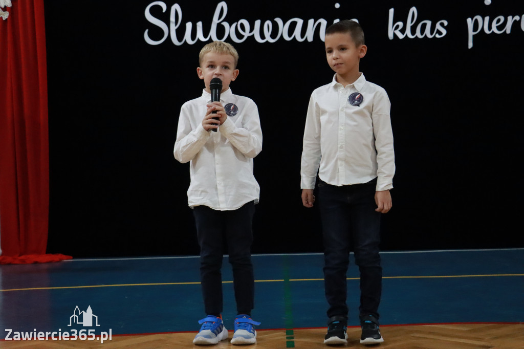 Fotorelacja: Ślubowania Pierwszoklasistów w Szkole Podstawowej nr5 w Zawierciu