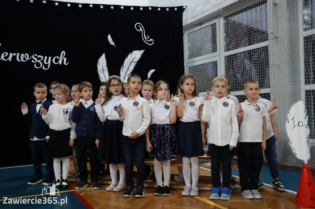 Fotorelacja: Ślubowania Pierwszoklasistów w Szkole Podstawowej nr5 w Zawierciu