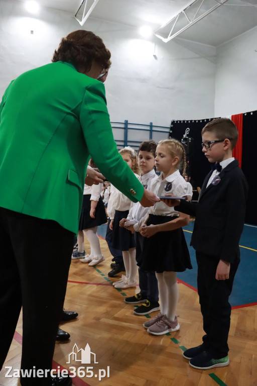 Fotorelacja: Ślubowania Pierwszoklasistów w Szkole Podstawowej nr5 w Zawierciu