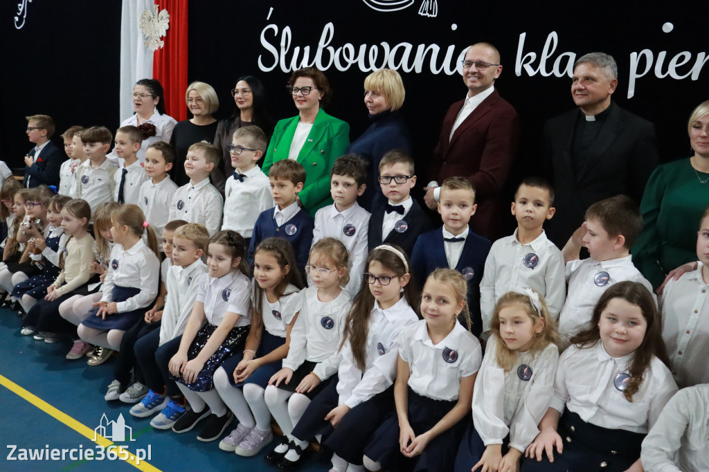 Fotorelacja: Ślubowania Pierwszoklasistów w Szkole Podstawowej nr5 w Zawierciu