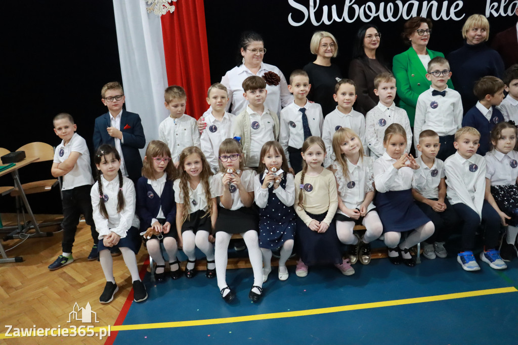 Fotorelacja: Ślubowania Pierwszoklasistów w Szkole Podstawowej nr5 w Zawierciu