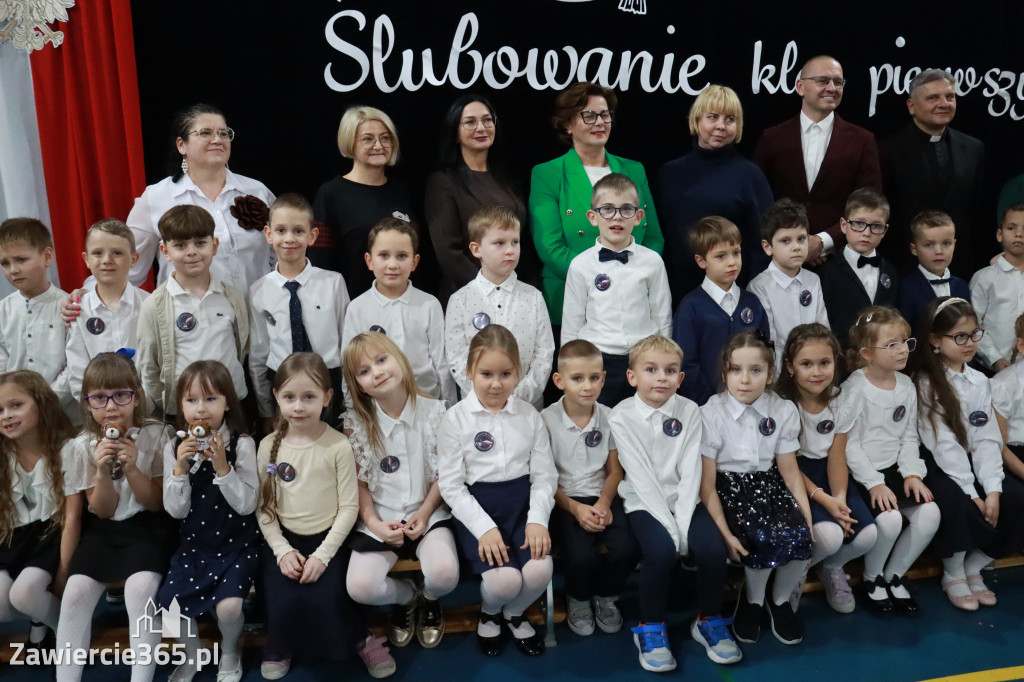 Fotorelacja: Ślubowania Pierwszoklasistów w Szkole Podstawowej nr5 w Zawierciu