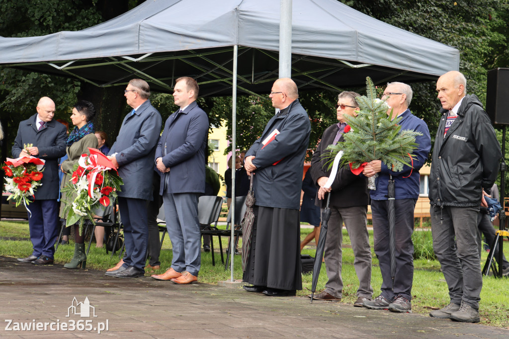 Obchody 82 rocznicy wybuchu II Wojny Światowej w Zawierciu