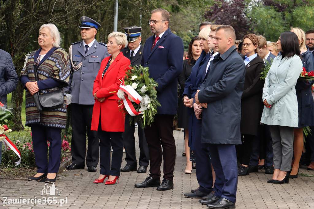 Obchody 82 rocznicy wybuchu II Wojny Światowej w Zawierciu