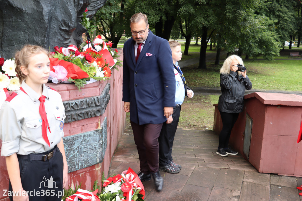 Obchody 82 rocznicy wybuchu II Wojny Światowej w Zawierciu