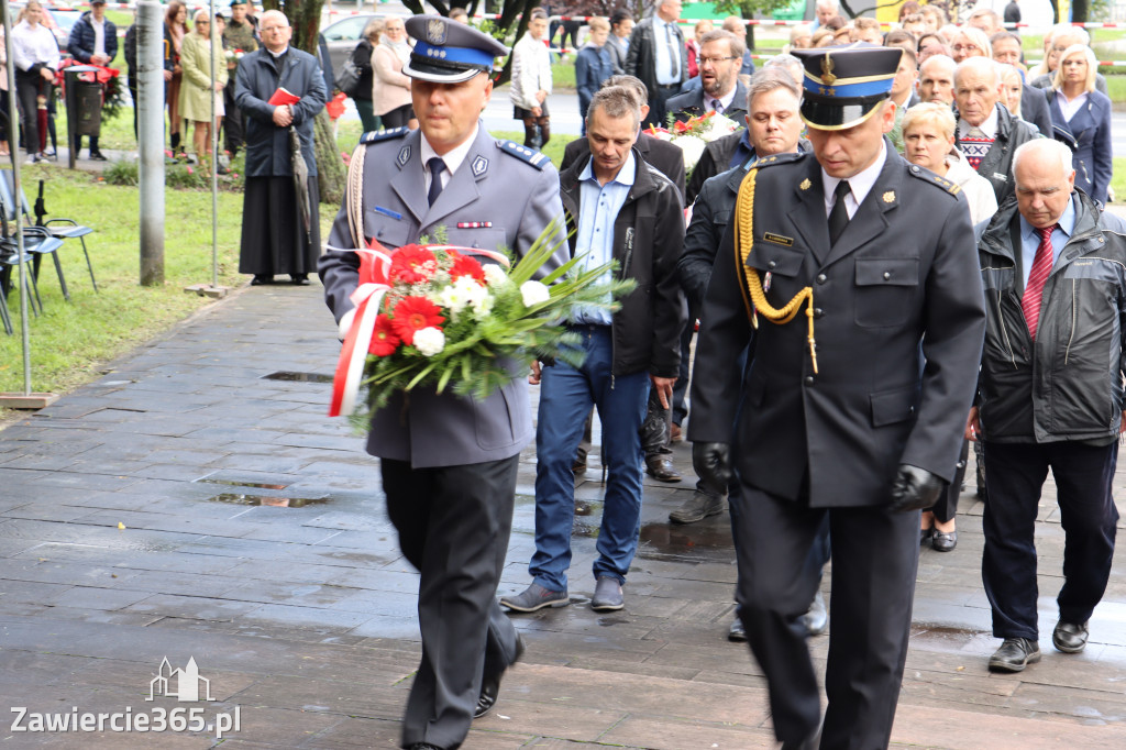 Obchody 82 rocznicy wybuchu II Wojny Światowej w Zawierciu