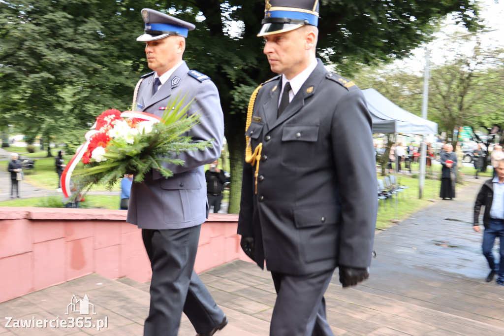 Obchody 82 rocznicy wybuchu II Wojny Światowej w Zawierciu