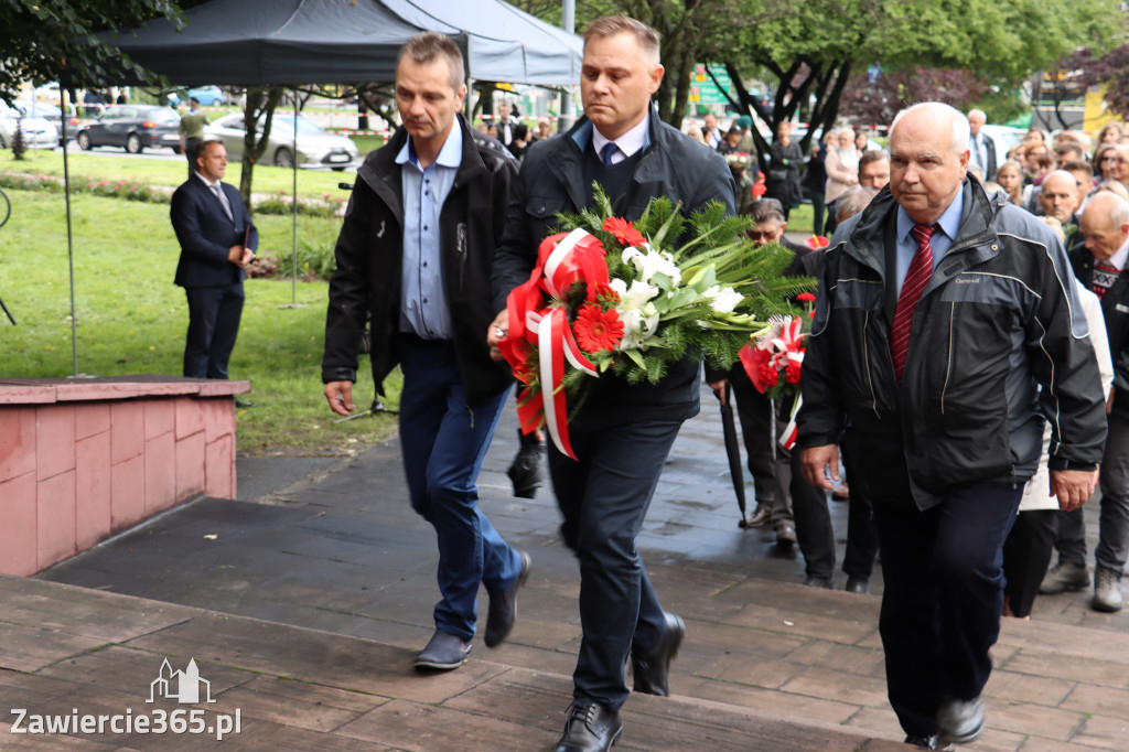 Obchody 82 rocznicy wybuchu II Wojny Światowej w Zawierciu