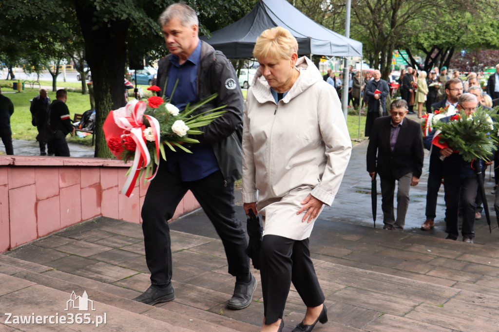 Obchody 82 rocznicy wybuchu II Wojny Światowej w Zawierciu