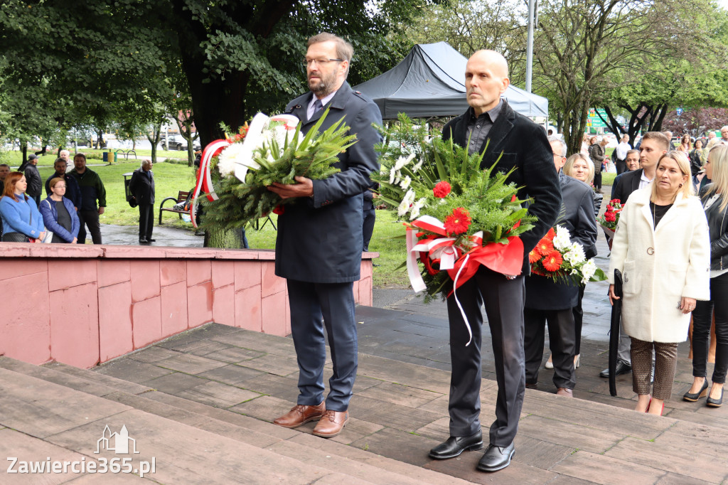 Obchody 82 rocznicy wybuchu II Wojny Światowej w Zawierciu
