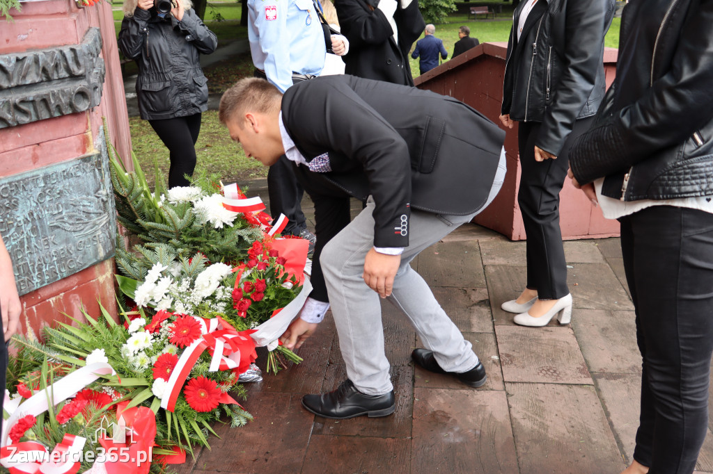 Obchody 82 rocznicy wybuchu II Wojny Światowej w Zawierciu