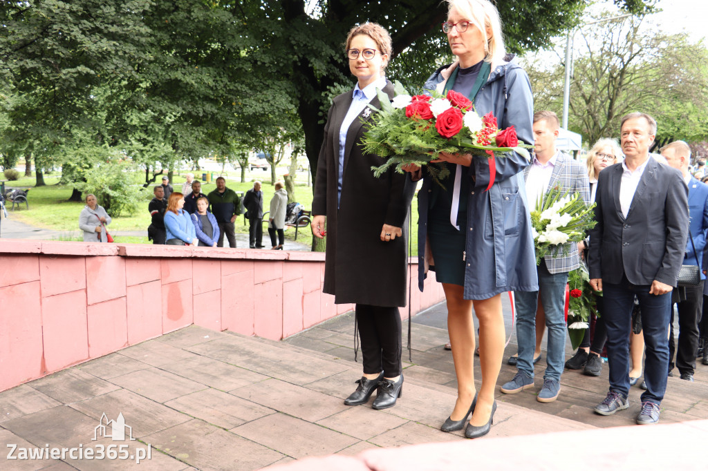 Obchody 82 rocznicy wybuchu II Wojny Światowej w Zawierciu