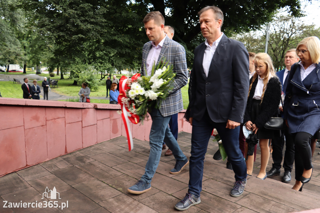 Obchody 82 rocznicy wybuchu II Wojny Światowej w Zawierciu