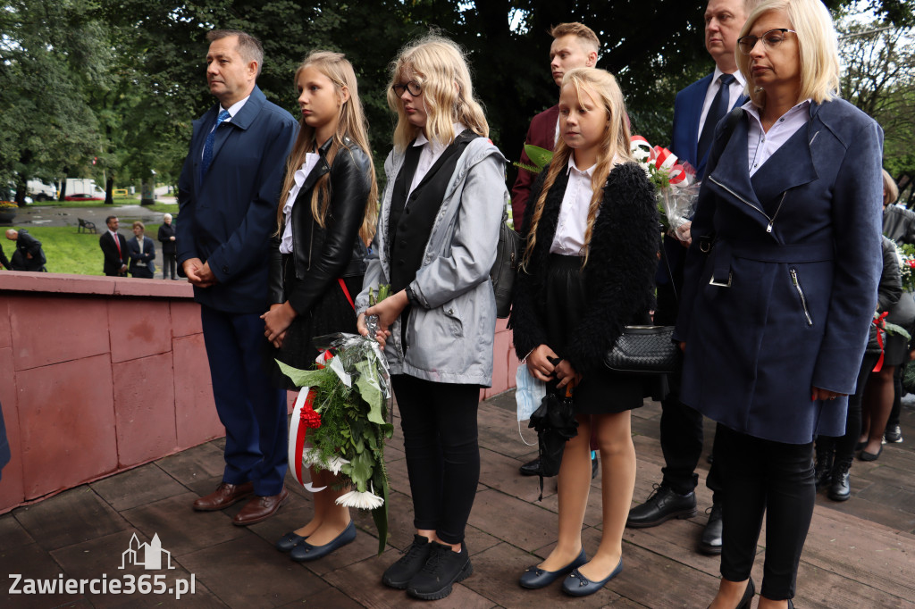 Obchody 82 rocznicy wybuchu II Wojny Światowej w Zawierciu