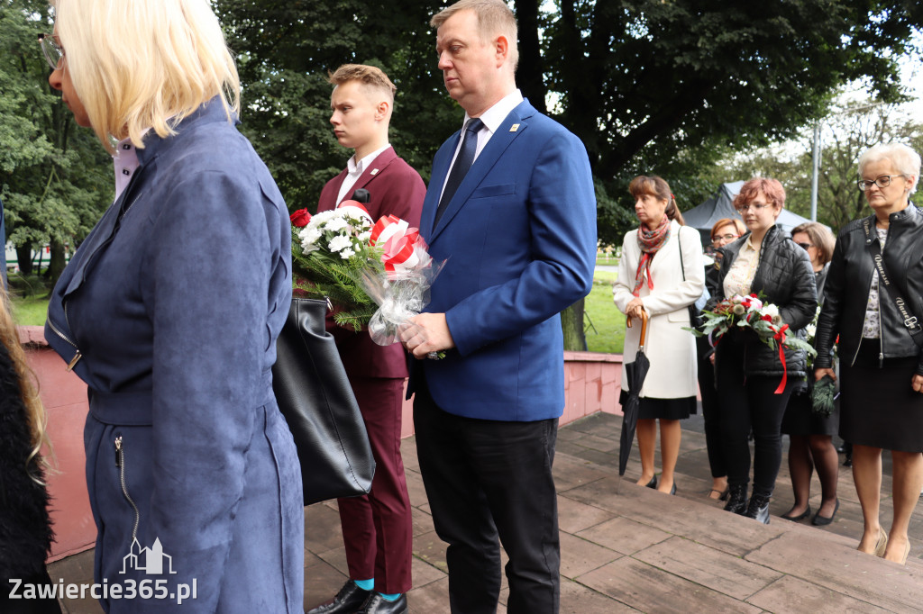 Obchody 82 rocznicy wybuchu II Wojny Światowej w Zawierciu