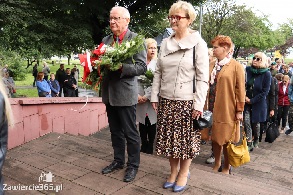 Obchody 82 rocznicy wybuchu II Wojny Światowej w Zawierciu