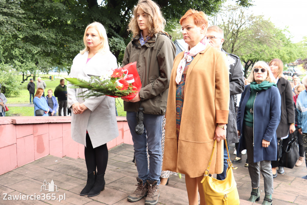Obchody 82 rocznicy wybuchu II Wojny Światowej w Zawierciu