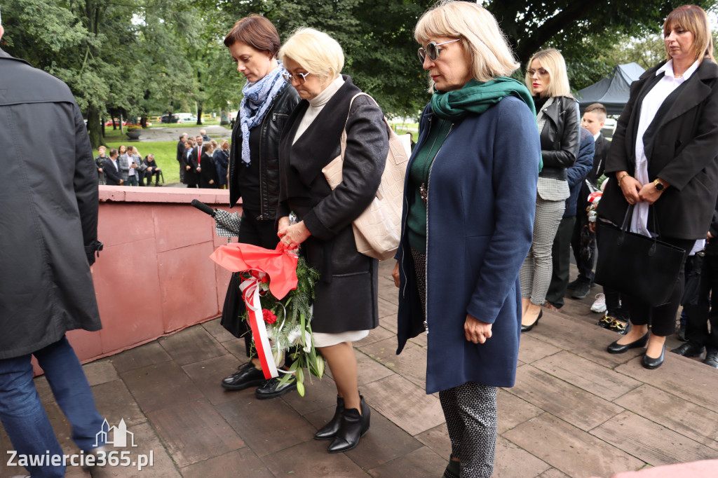 Obchody 82 rocznicy wybuchu II Wojny Światowej w Zawierciu