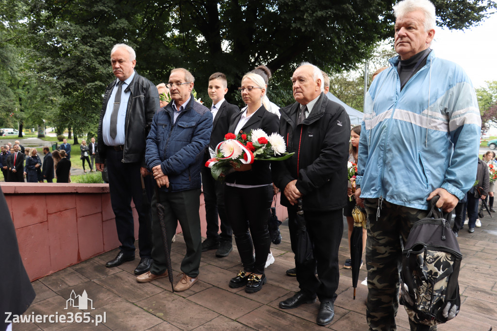 Obchody 82 rocznicy wybuchu II Wojny Światowej w Zawierciu