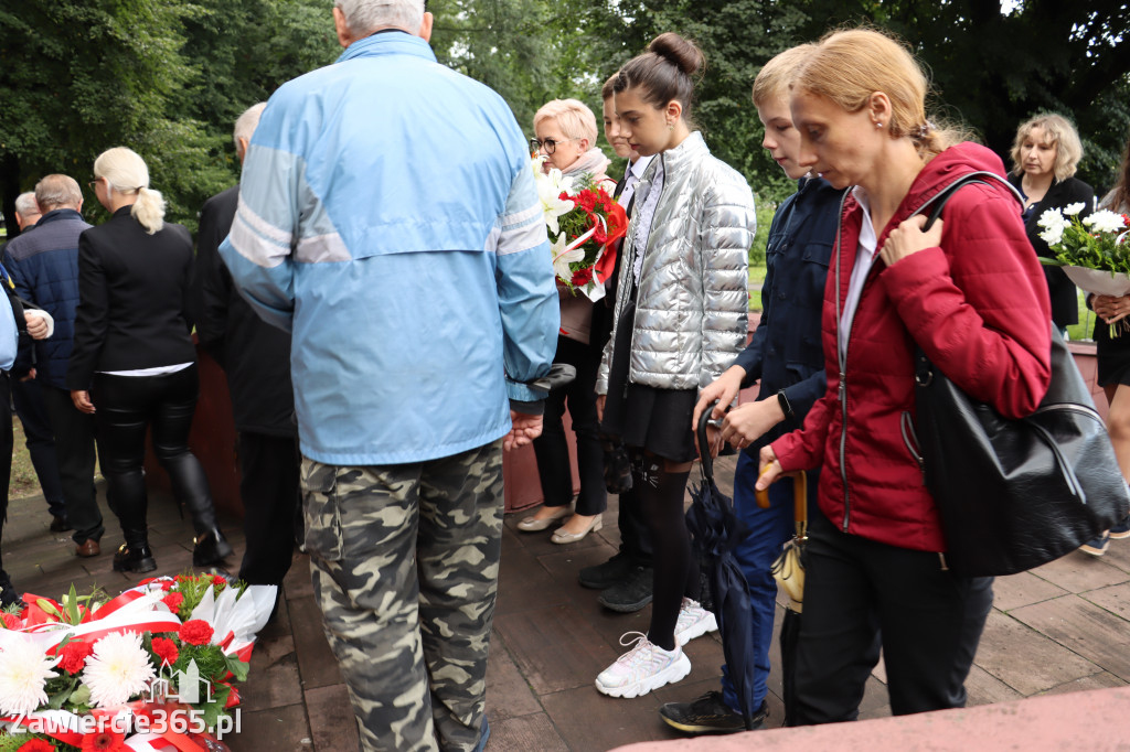 Obchody 82 rocznicy wybuchu II Wojny Światowej w Zawierciu