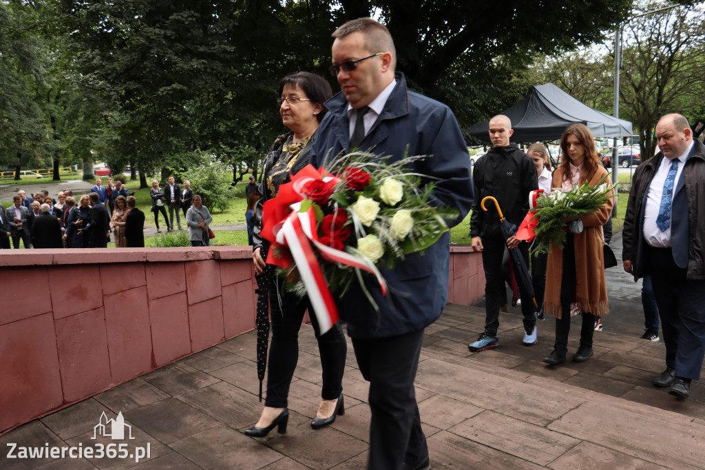 Obchody 82 rocznicy wybuchu II Wojny Światowej w Zawierciu