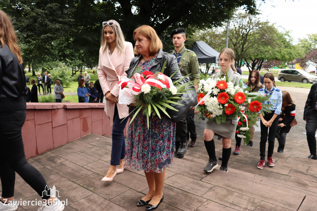 Obchody 82 rocznicy wybuchu II Wojny Światowej w Zawierciu