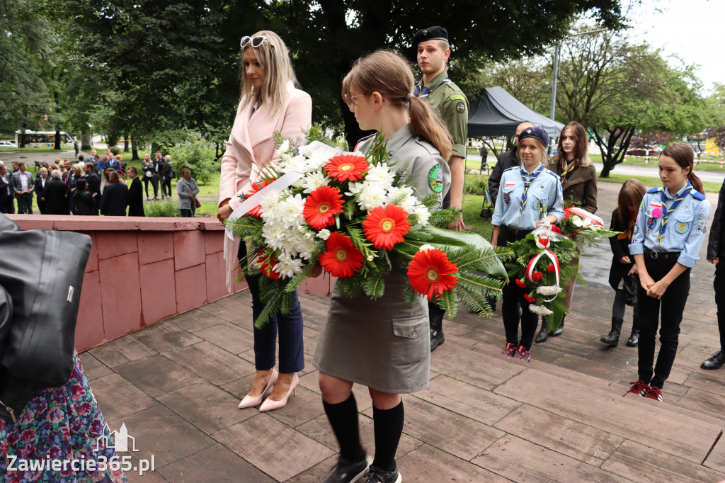 Obchody 82 rocznicy wybuchu II Wojny Światowej w Zawierciu