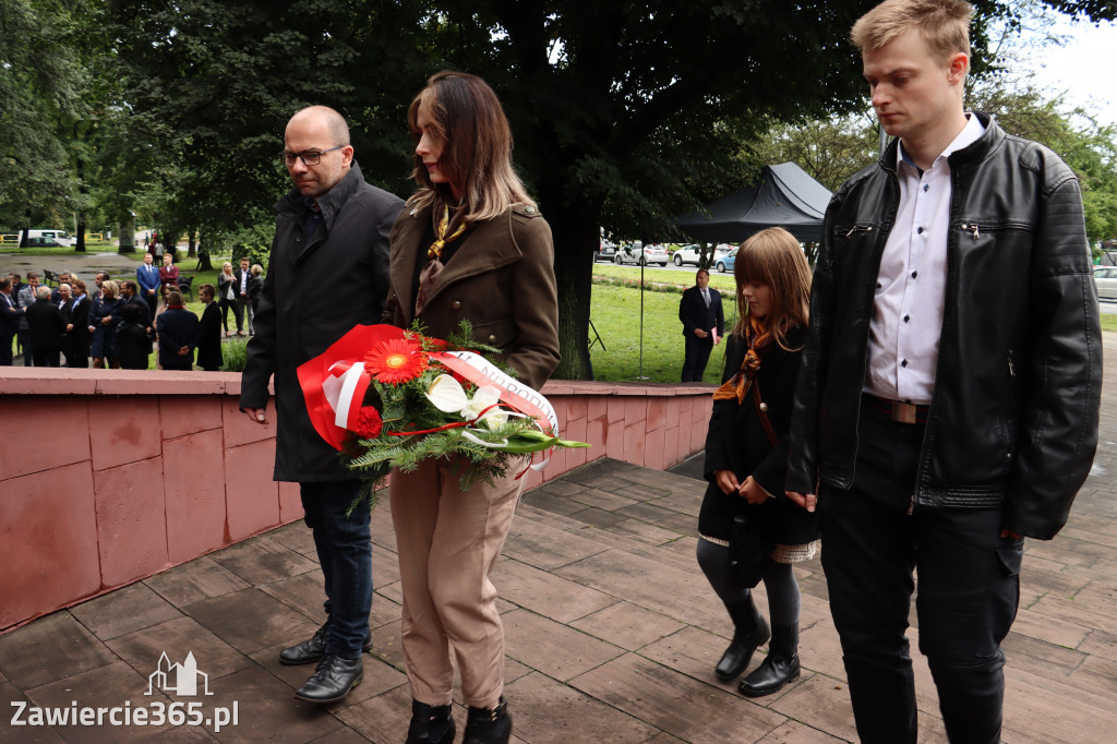 Obchody 82 rocznicy wybuchu II Wojny Światowej w Zawierciu