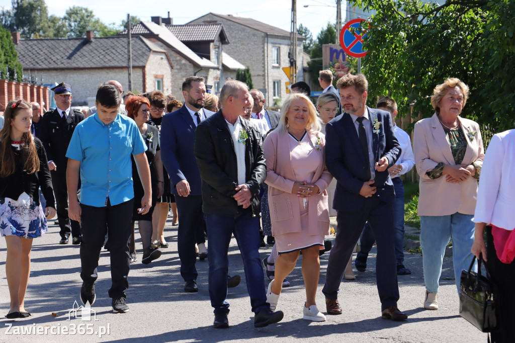 Europoseł Jadwiga Wiśniewska na Dożynkach w Przybynowie