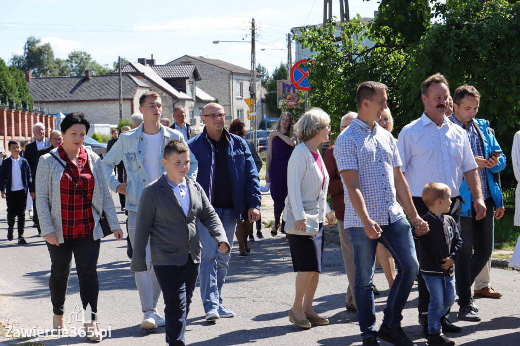 Europoseł Jadwiga Wiśniewska na Dożynkach w Przybynowie