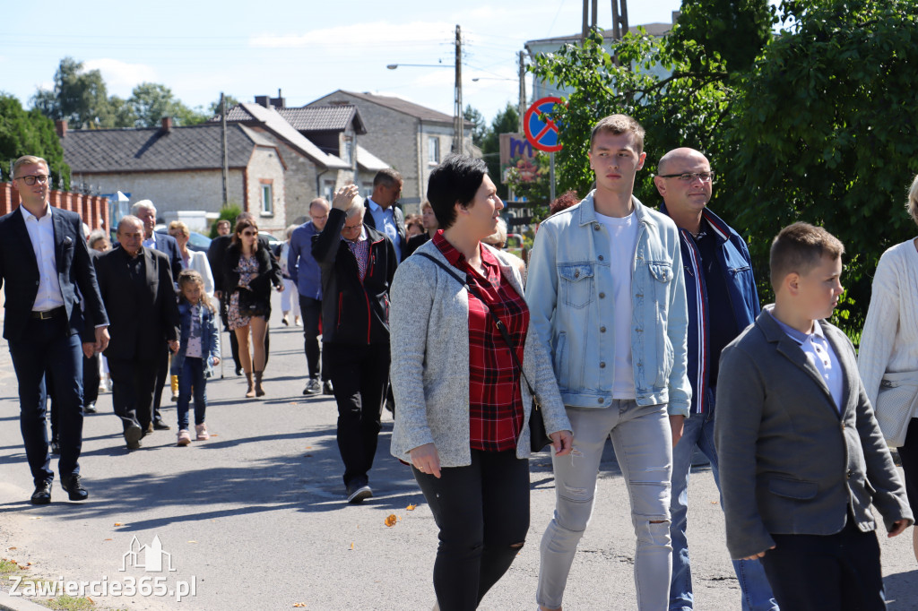 Europoseł Jadwiga Wiśniewska na Dożynkach w Przybynowie