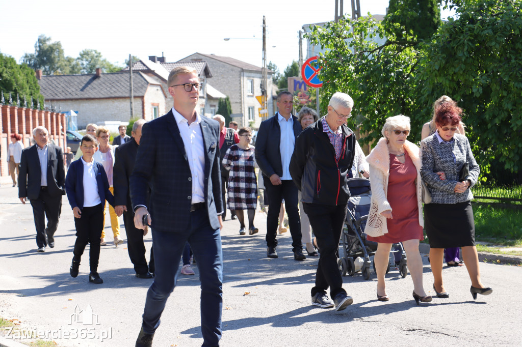Europoseł Jadwiga Wiśniewska na Dożynkach w Przybynowie