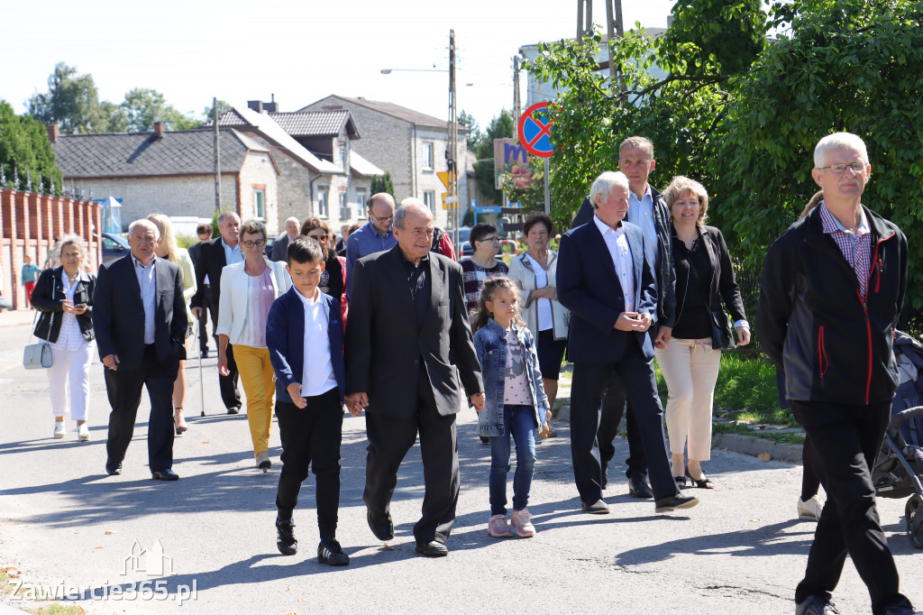 Europoseł Jadwiga Wiśniewska na Dożynkach w Przybynowie