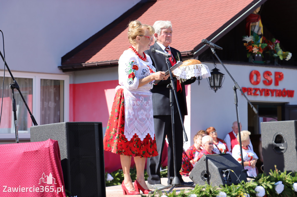 Europoseł Jadwiga Wiśniewska na Dożynkach w Przybynowie