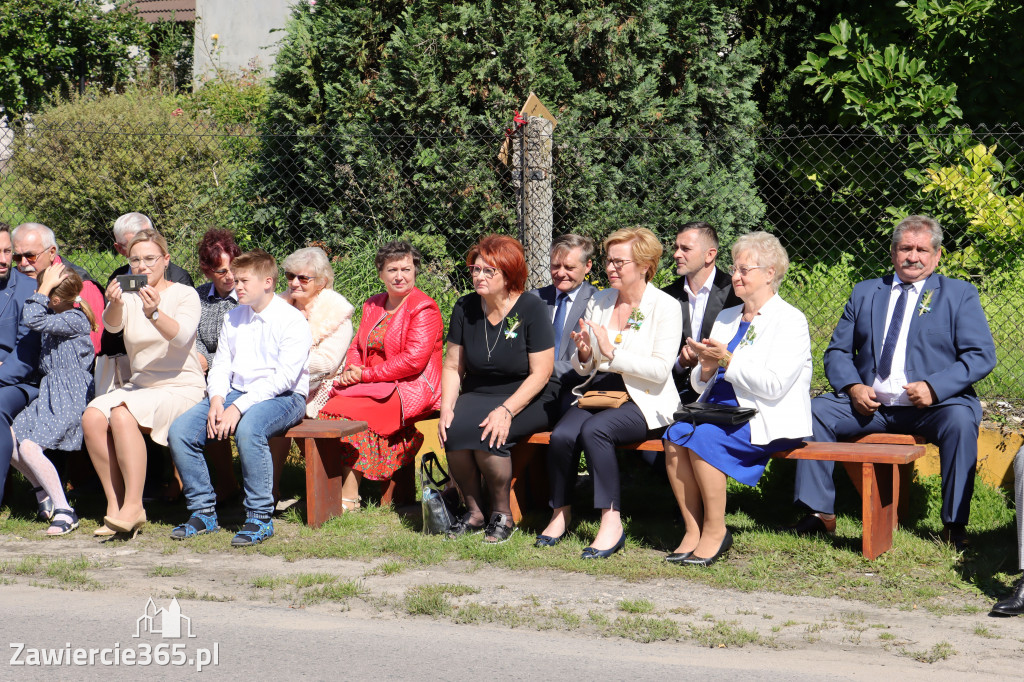 Europoseł Jadwiga Wiśniewska na Dożynkach w Przybynowie