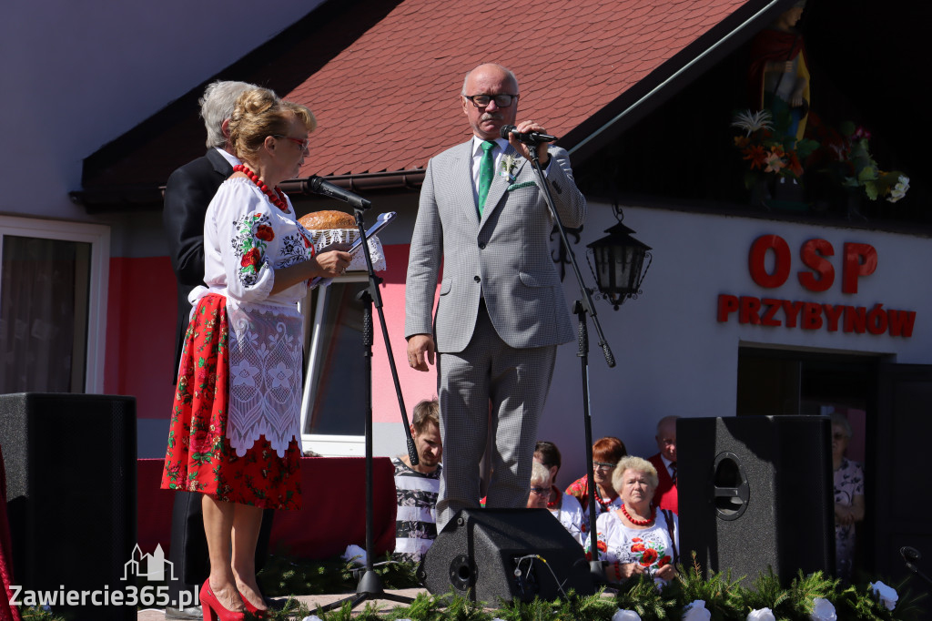 Europoseł Jadwiga Wiśniewska na Dożynkach w Przybynowie