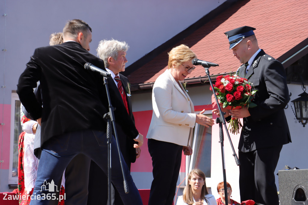 Europoseł Jadwiga Wiśniewska na Dożynkach w Przybynowie