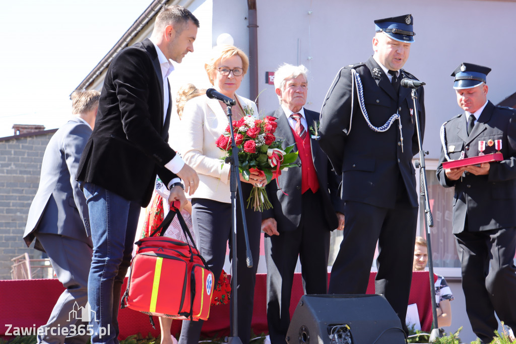 Europoseł Jadwiga Wiśniewska na Dożynkach w Przybynowie