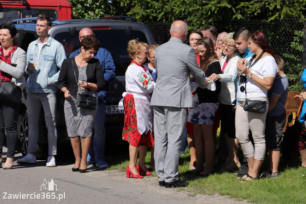 Europoseł Jadwiga Wiśniewska na Dożynkach w Przybynowie