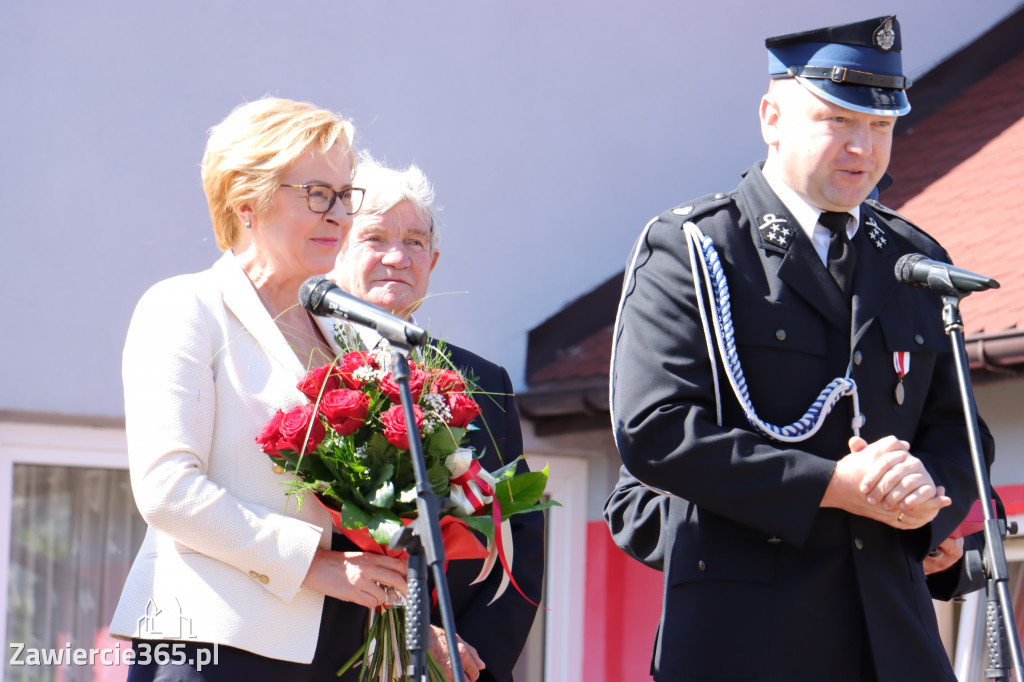 Europoseł Jadwiga Wiśniewska na Dożynkach w Przybynowie