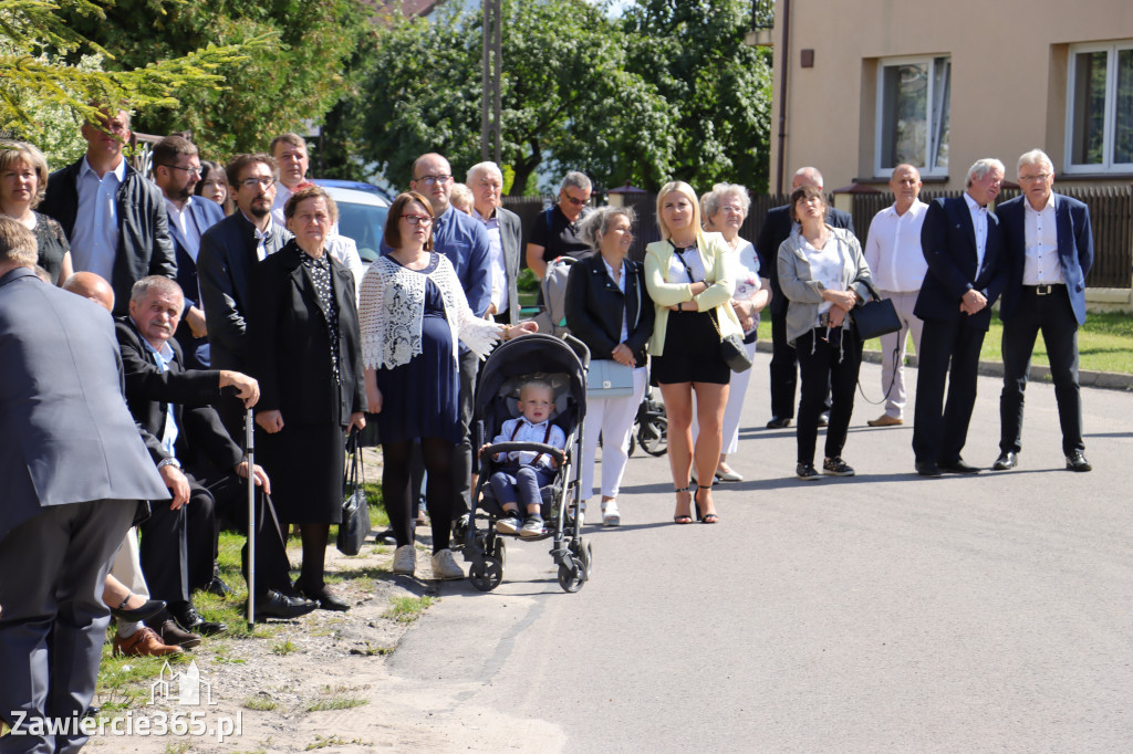 Europoseł Jadwiga Wiśniewska na Dożynkach w Przybynowie