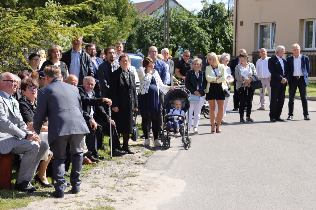 Europoseł Jadwiga Wiśniewska na Dożynkach w Przybynowie