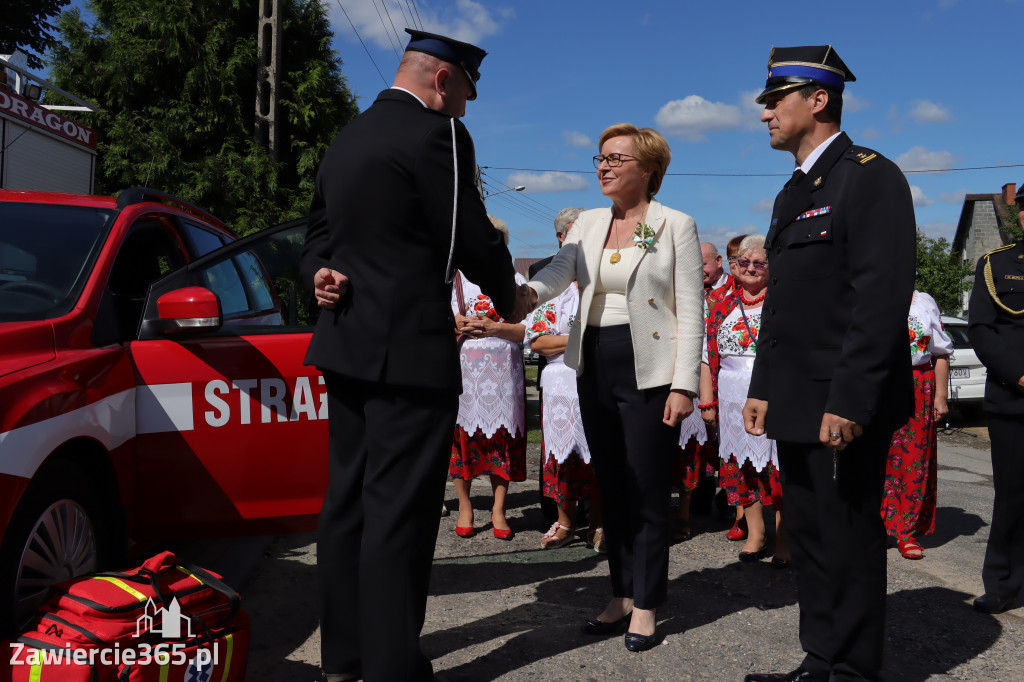 Europoseł Jadwiga Wiśniewska na Dożynkach w Przybynowie