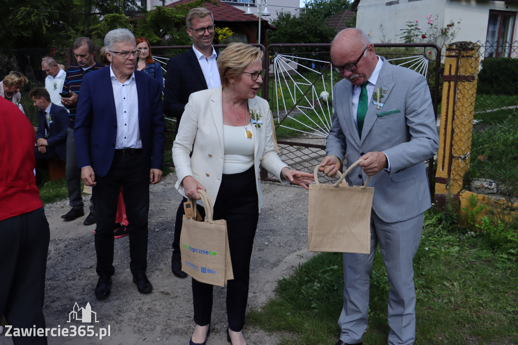 Europoseł Jadwiga Wiśniewska na Dożynkach w Przybynowie