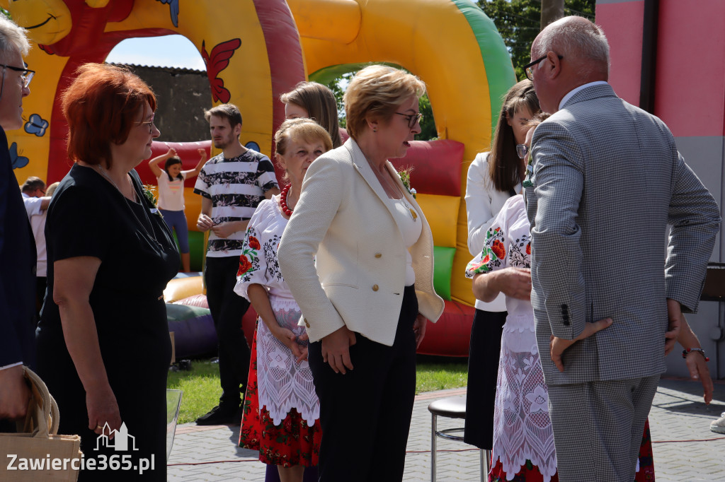 Europoseł Jadwiga Wiśniewska na Dożynkach w Przybynowie